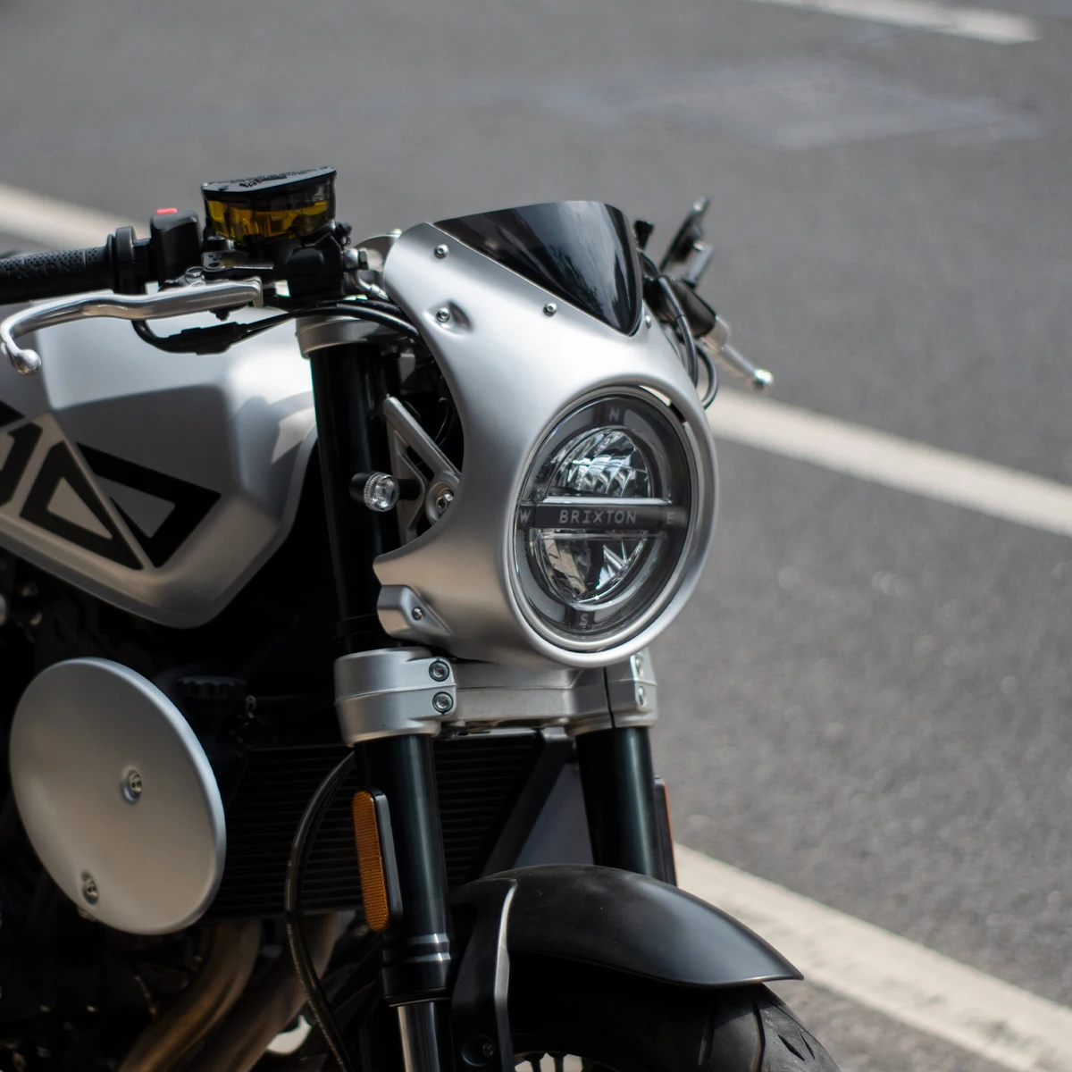 For Brixton Crossfire 500 Motorcycle Round ABS Plastic Screen Headlight Fairing Windshield Cover motorcycle accessories,motorcycle screen protector,motorcycle fairing