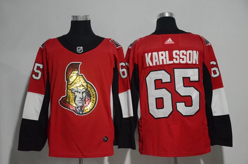 Все сшитые Ottawa мужские трикотажные изделия Erik Karlsson Mike Hoffman