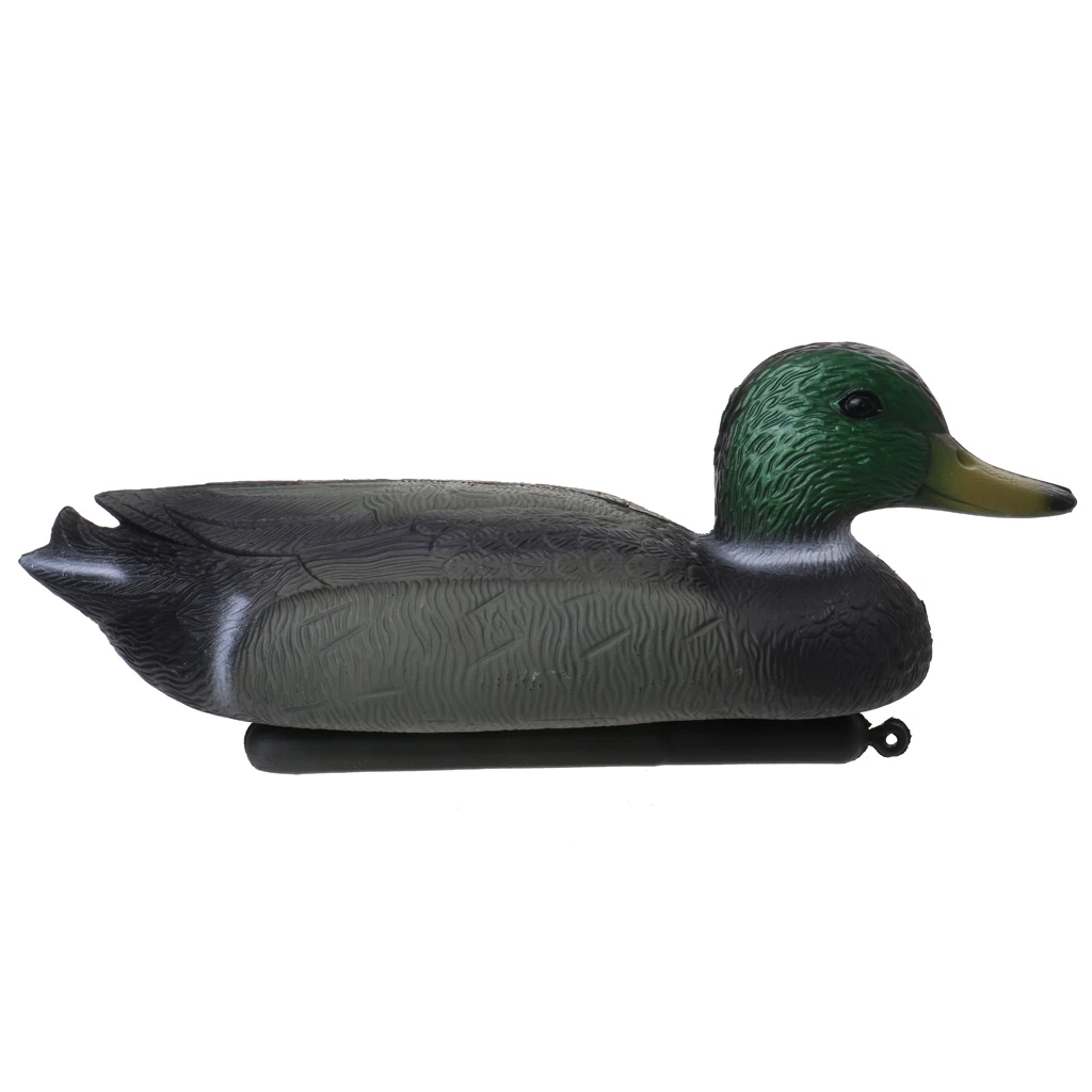 Outdoors Life-Size Floating Duck Decoys Fishing Hunting Male Decoy 2 Colors
