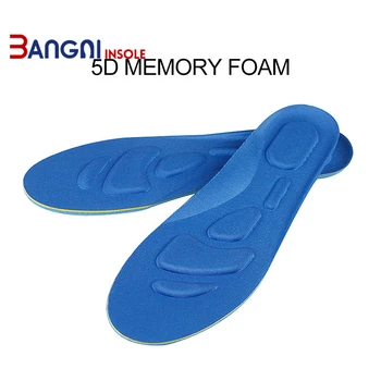 

3ANGNI Elastic Men/Woman Orthotic Arch Support Shoe Insert Flat Feet insoles for shoes Comfortable Memory Foam Orthopedic insole