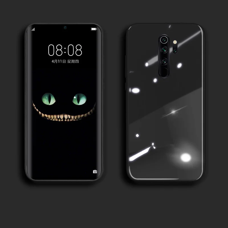 Жидкий силиконовый чехол-рамка для Xiaomi mi 9 SE 8 CC9 CC9E A3 Lite 9T Pro, чехол из закаленного стекла для Red mi Note 8 7 K20 Pro