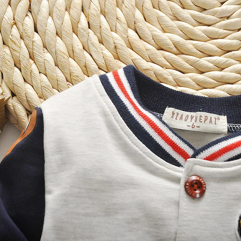 Новая детская одежда для девочек детский бейсбольный свитер для младенцев Модная брендовая куртка для малышей весенне-осенняя верхняя одежда для малышей, пальто для мальчиков
