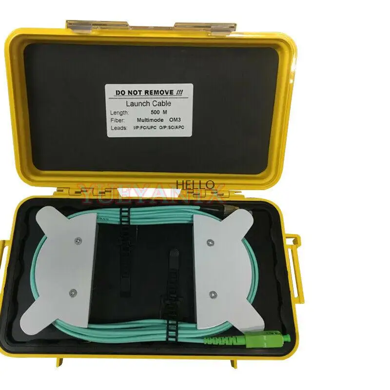OTDR Dead Zone Eliminator волоконно оптический рефлектометр launch Cable Box MM OM3 FC/UPC-SC/APC 500M
