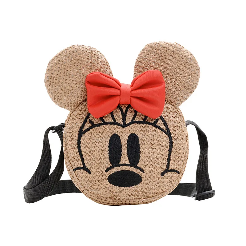 Disney minnie Детская сумка-мессенджер Маленькая девочка принцесса модная сумка на плечо женские сумки Микки Мальчик Детские кошельки