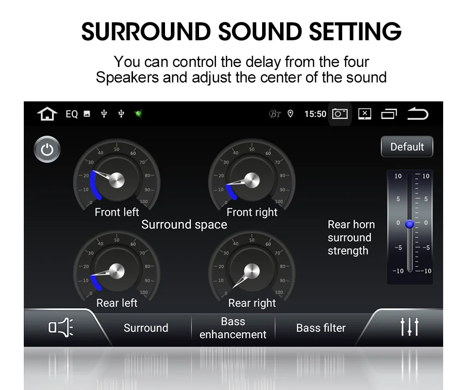Best Asottu 10.1 inch  PX30 android 9.0 car dvd gps navigation radio video player universal radio car universal multimedia 1 din 4
