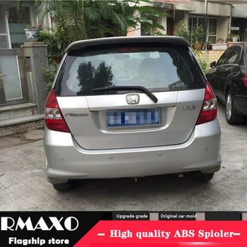

For HONDA FIT Spoiler 2004-2007 JAZZ High Quality ABS Material Car Rear Wing Primer Color Rear Spoiler