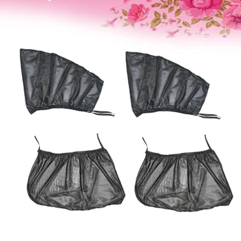 

2 Pairs of Useful Car Curtain Sunshade Car Window Sun Shades Rear Side Window Covers Summer Car Sunscreen Curtain for Auto Car