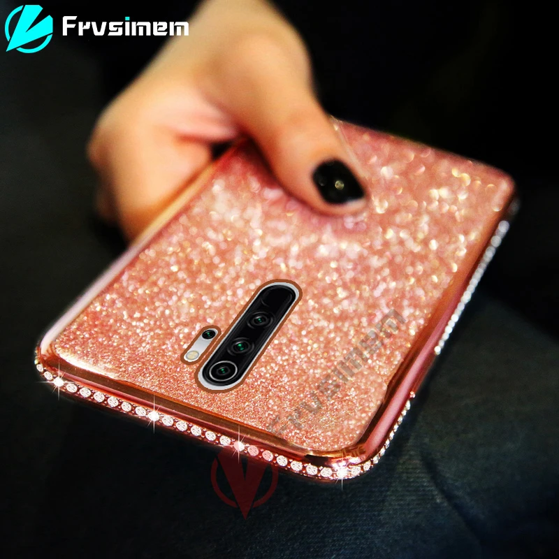 for XiaoMi RedMi Note7 Pro K20 K30 Shiny Diamond Glitter Bling Case 7A 6 6A 5 Plus Note 9S 9 8 8T 7 8A Soft TPU | Мобильные телефоны