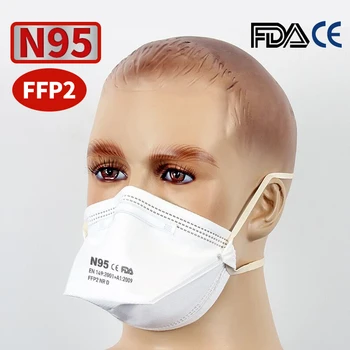 

In stock! 10-100pcs Breathable Face Masks 6-Layer Filtration Mouth Masks Mouth Muffle Cover fast shipping