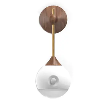 

LED Night Lamp Movement Human Body Sensor Control Light Double Induction For Indoor Use Night Light Bedside Lamp Dropshipping