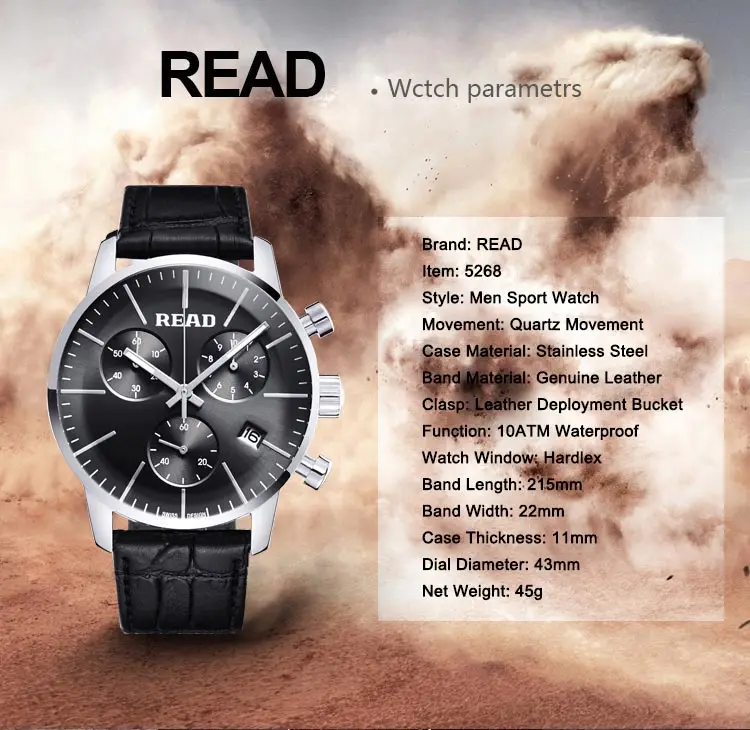 wemannensport HorlogeLederenBandMode Eenvoudige многофункциональные кварцевые часы Relogio Masculino Erkek Kol saati
