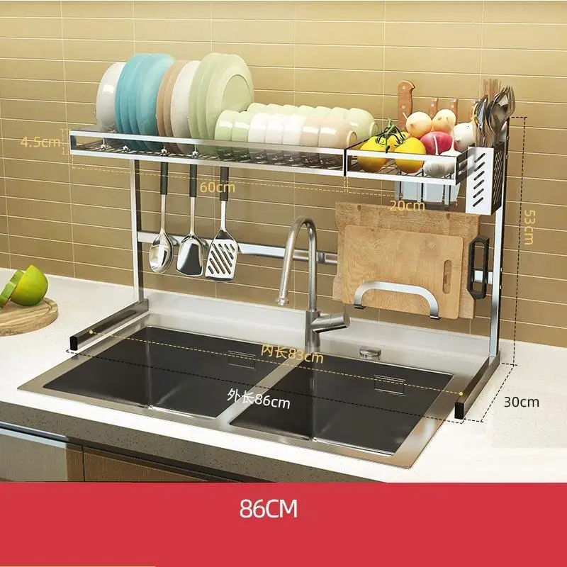 De Platos Afdruiprek сушилка Cucina нержавеющая сталь Cocina Organizador кухня Cozinha Mutfak кухонный стеллаж для хранения держатель - Цвет: Version N