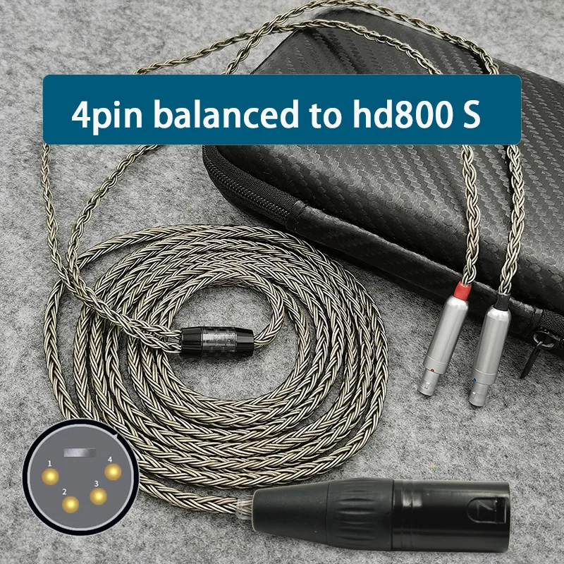純正 XLR-4 HD800/HD800S ヘッドホンケーブル 純正 XLR-4 HD800/HD800S ヘッドホンケーブル Amazon.com