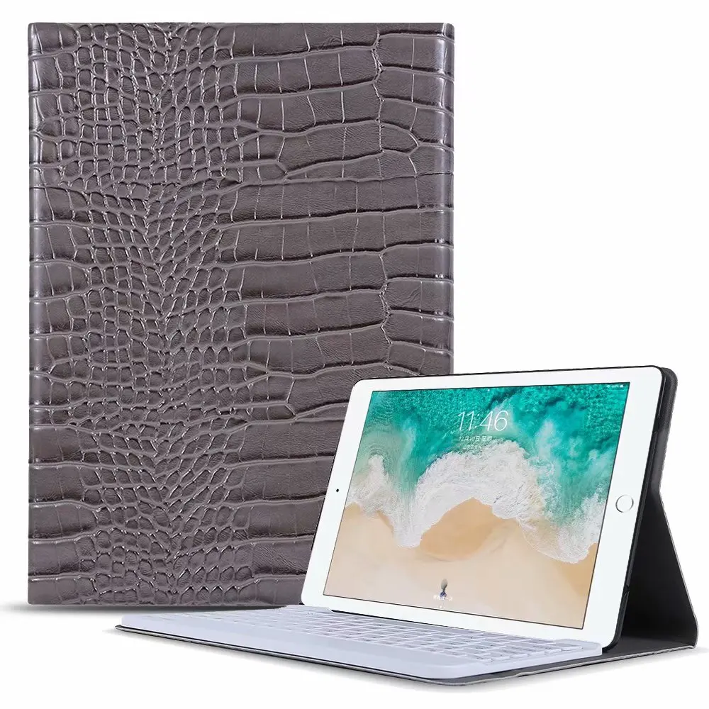 Для IPad 7th поколение Беспроводная LED клавиатура чехол для 10 2 дюймов 2019 подсветка