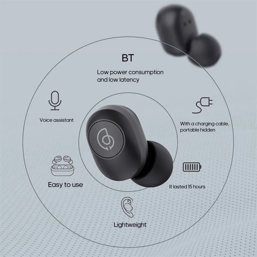 GT2 3D стерео Bluetooth наушники с кнопкой автоматического сопряжения управления мини TWS беспроводные наушники 5,0 IPX5 Спортивная гарнитура