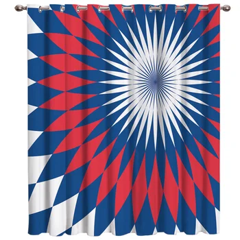 

Traditional Tribal Bohemian Geometric Mandala Pattern Room Curtains Large Window Window Curtains Dark Curtains Blackout Outdoor