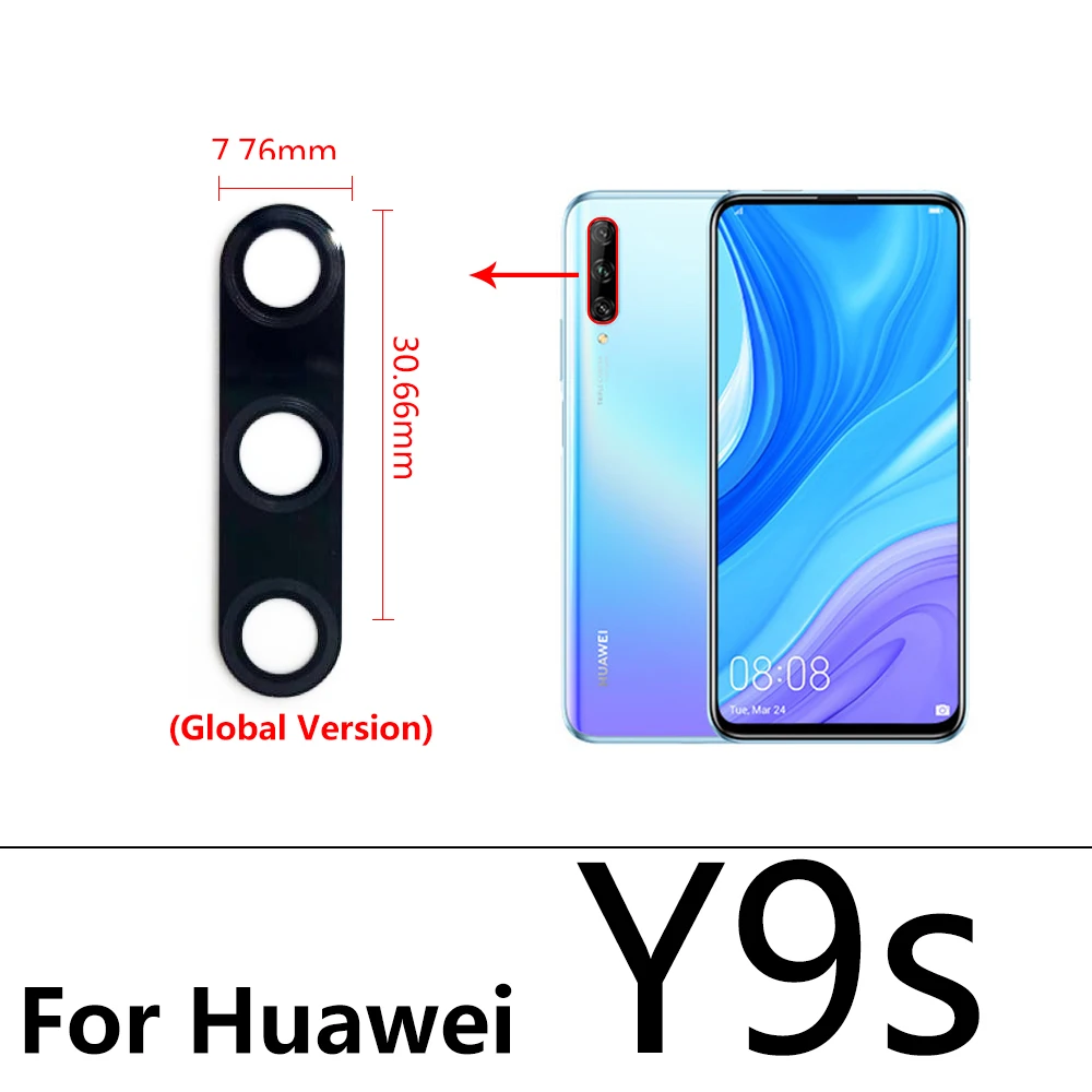 Durable Rear Camera Glass Lens with Adhesive