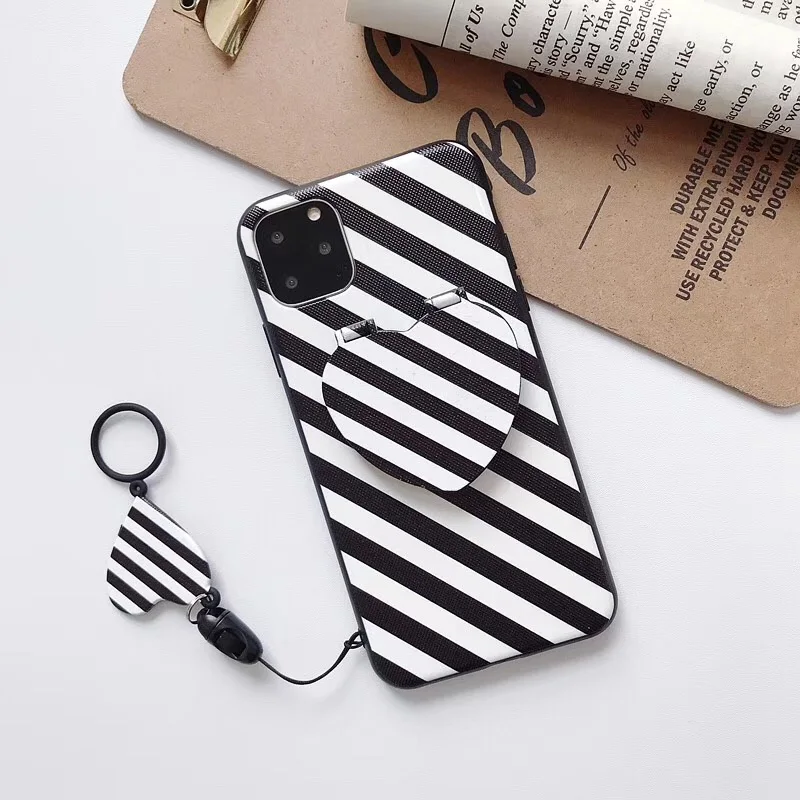 GlamPhoneCase волновой точечный кронштейн, чехол для телефона для iPhone11Pro/Max X XS Max XR Мягкий силиконовый чехол для iPhone11 7 8 6 6s Plus - Цвет: Twill