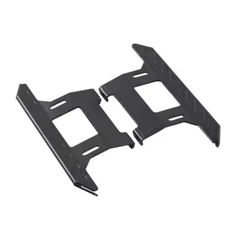 

2Pcs Metal Side Pedal Plate for 1/10 RC Crawler Car Axial SCX10 K92D
