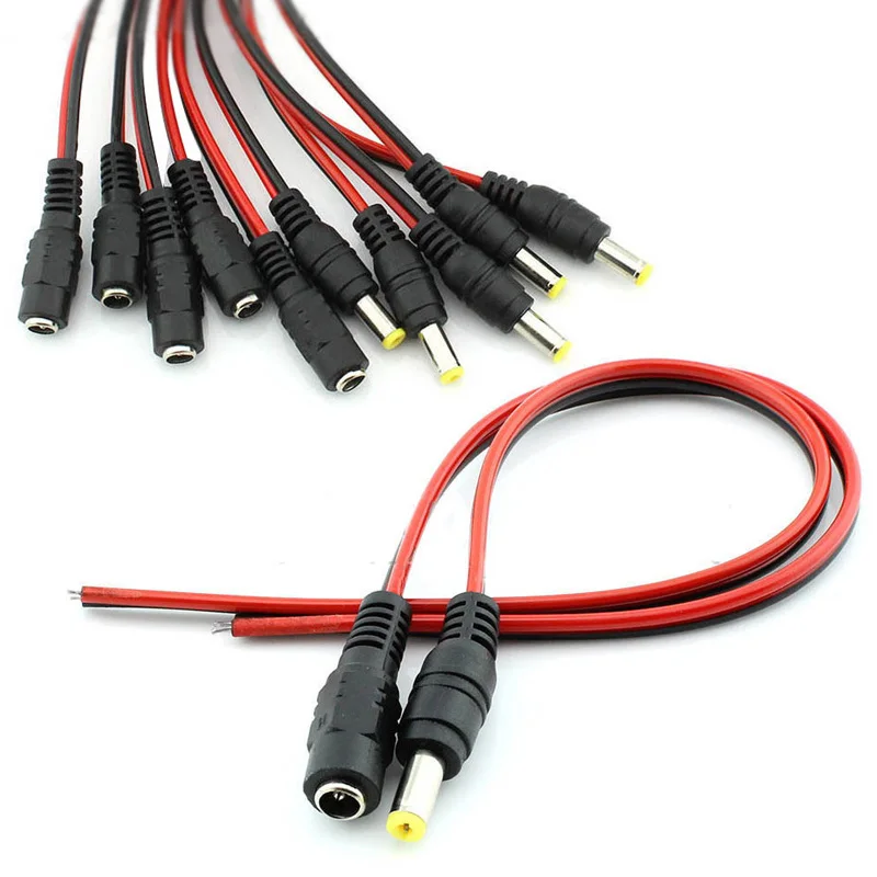 DC линии питания проводной розеточный соединитель для Светодиодный