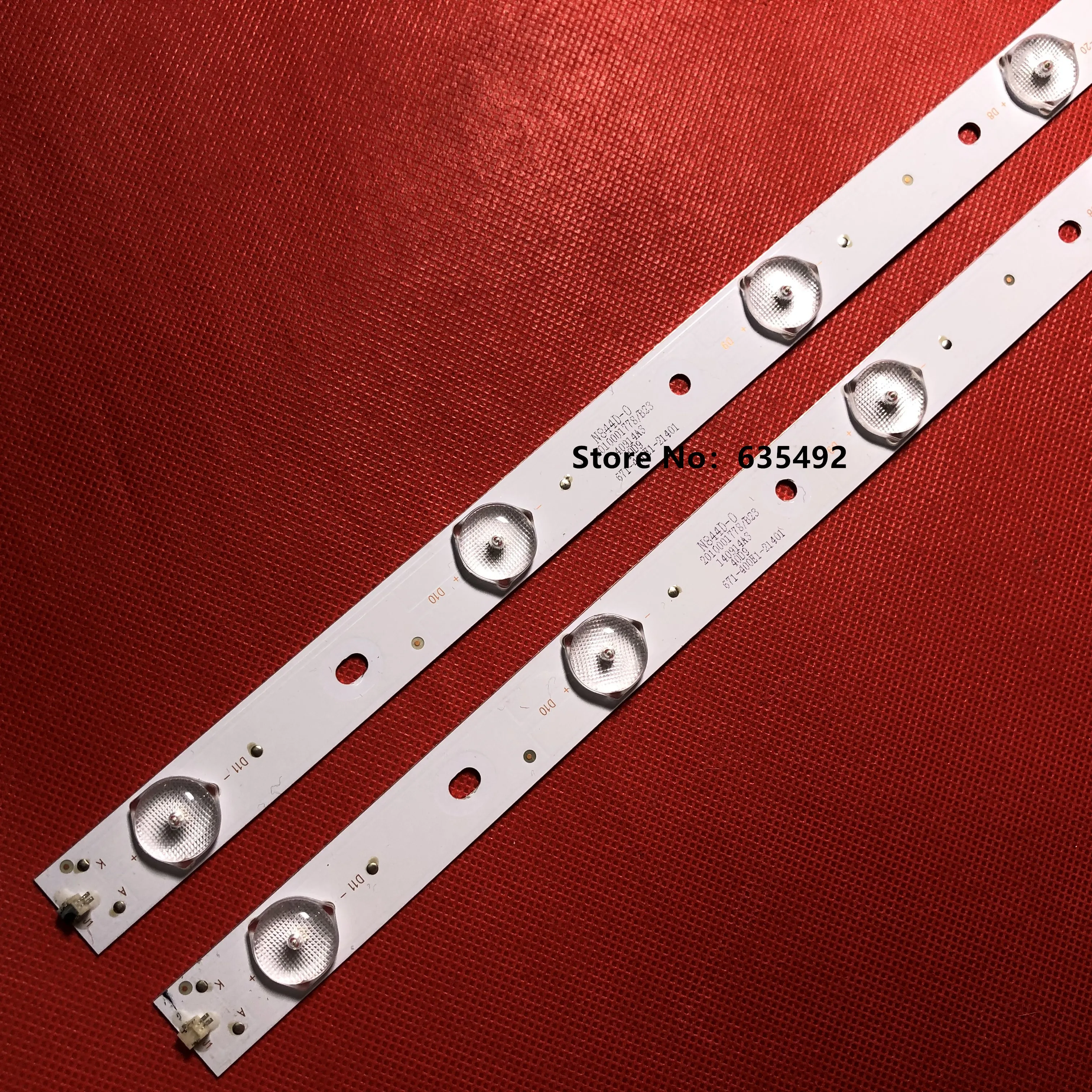 2pcs LED Backlight strip for TCL 32"TV JL.D32061330-004AS-M 4C-LB320T-JF3 H32B3913 LVW320CSDX E19 V29 LVW320CSDX E13 V57