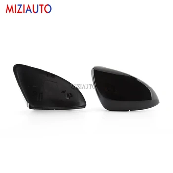 

Side RearView Mirror Covers Caps for VW Golf 7 MK7 7.5 for GTI for Touran 2014-2017 door Wing Mirror Case Cover Bright Black