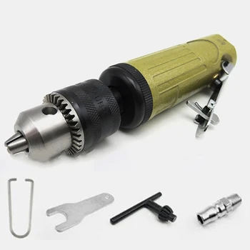 

22000RPM High Speed Straight Pneumatic Drilling Machine w/1.5-10mm Drill Bit
