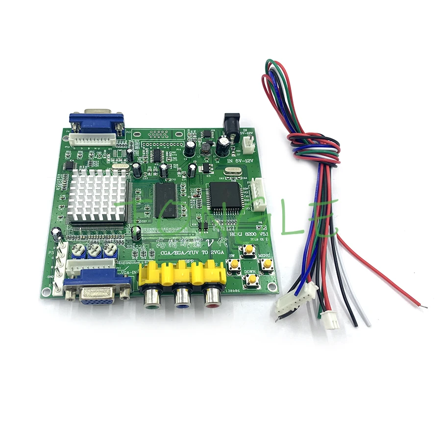 GBS 8200 Video Converter CGA / EGA YUV RGB для VGA Game De Arcade монитор Джамма LCD|Игры с монетами| |