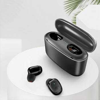 

Sports Smart Connect headset HIFI Sounds Dual Microphone In-ear Headphone Charging Box Earphones HIFI Sounds IPX7 waterproof