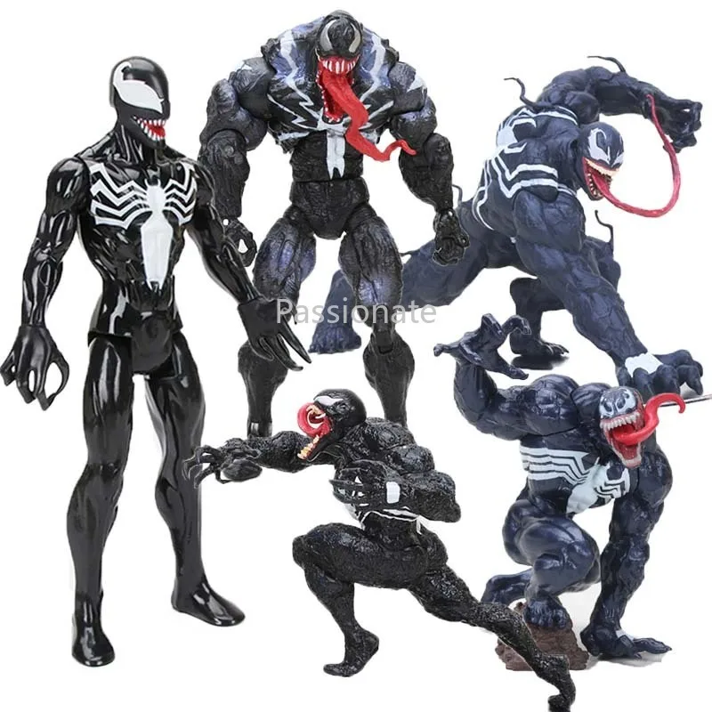 

Hot Avengers Figure Venom Titan Hero Series Venom PVC Action Figure Black Spider man Ant-man Collectible Model Dolls Toys
