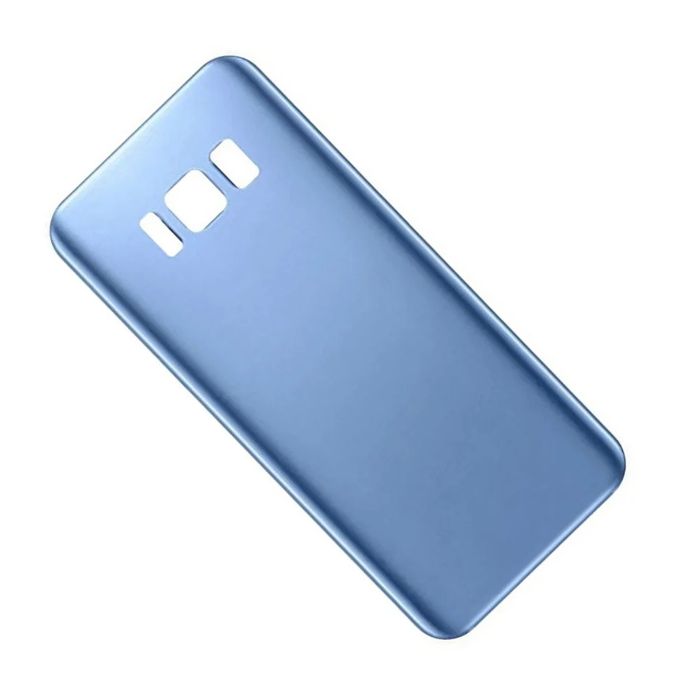 50 шт. Задняя крышка батареи для samsung Galaxy S8 S8 Plus G950F G955F Корпус Замена запасных частей с наклейкой