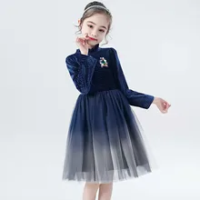 Платья для девочек, осеннее платье для девочек, платье для девочек