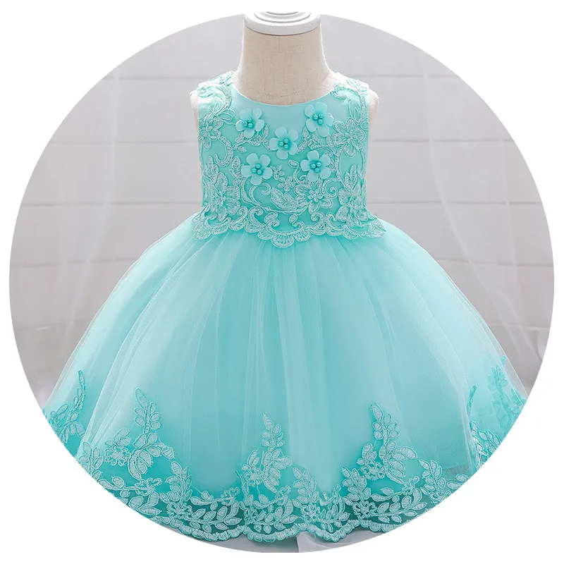 

Hello Baby baby girl Dress Cute bebe Clothes Elegant Embroidered Flower princess Dress Party Wedding Banquet formal dress