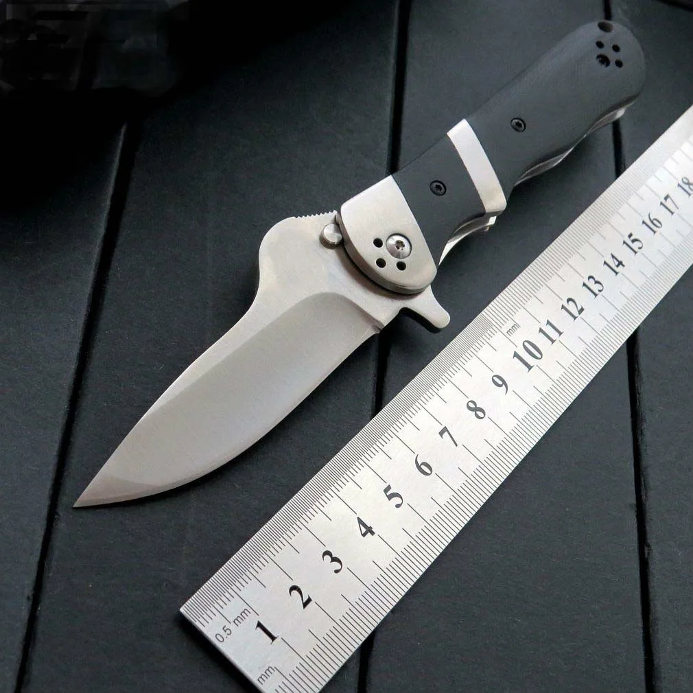 

Harnds C224 Folding Knife CPM-S30V Blade G10 Handle HRC58-60 Ceramic Ball Bearing Outdoor Camping Tactical EDC Knives