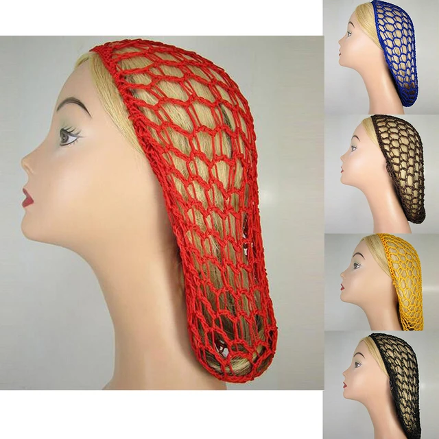 Filet à cheveux en maille pour femmes, bonnet au crochet solide, couverture  de nuit pour dormir, chapeau turban, bonnet décontracté populaire -  AliExpress