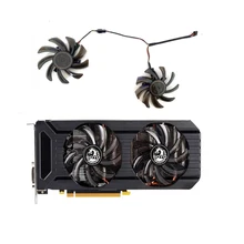 

2pcs GA91S2U 85MM 4PIN 12V 0.4A FDC10U12S9-C GTX1060 GPU FAN For SOYO GTX1060 6G GeForce GTX1060 GPU VGA Cards Cooling Fans