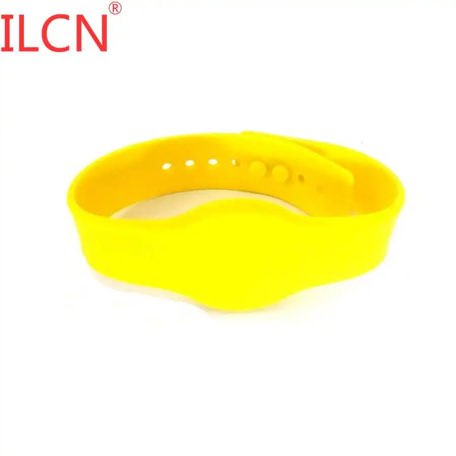 1pcs Random Color S50 13,56 МГц IC карта браслет брелок жетон тег F08 NFC метки RFID ISO14443A Силиконовый водонепроницаемый браслет карта 1 шт - Цвет: 1pcs Random Color