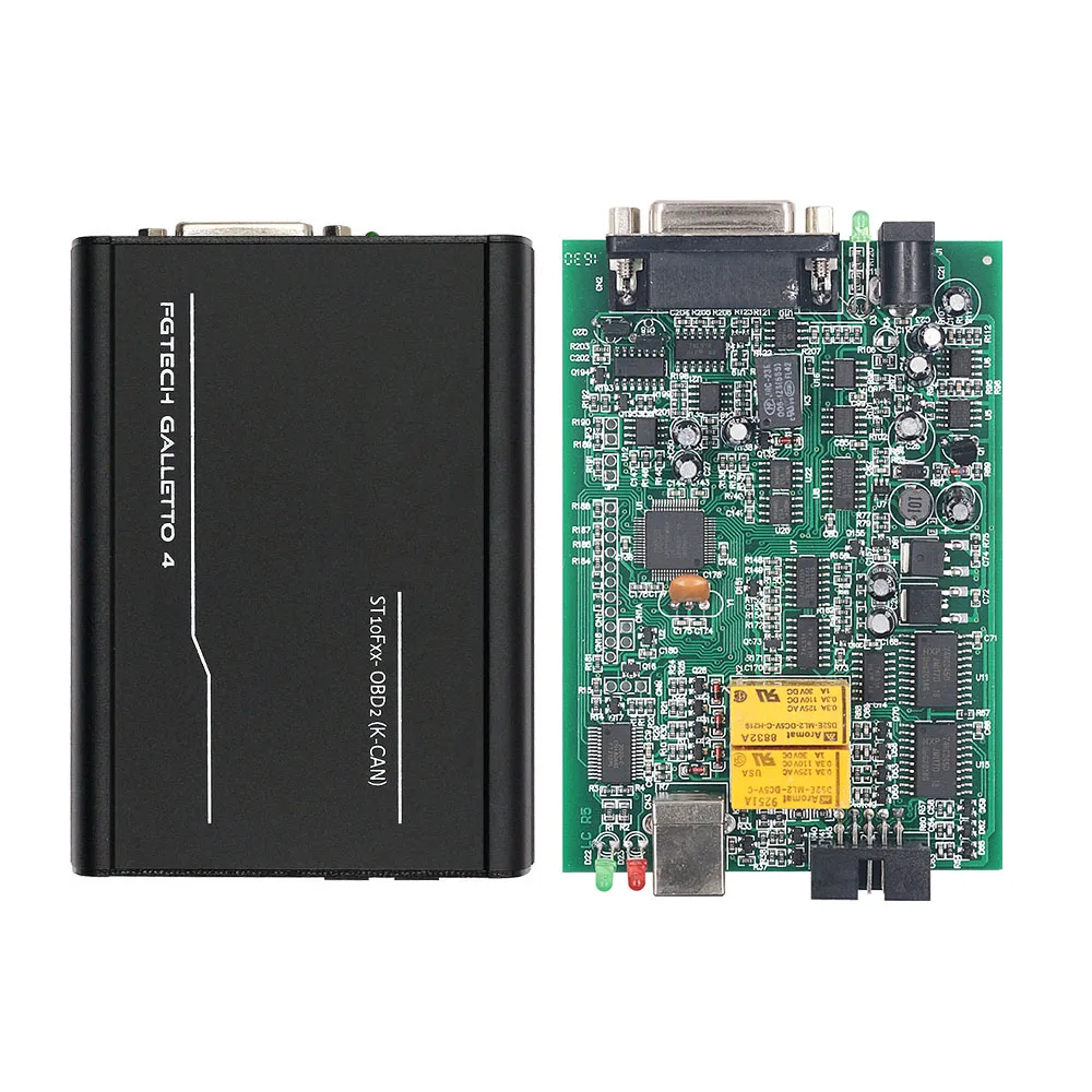 Fgtech 0475 Galletto 4 V54 - Outil de Programmation de Puce, Support BDM/Tricore/OBD pour Voitures et Camions