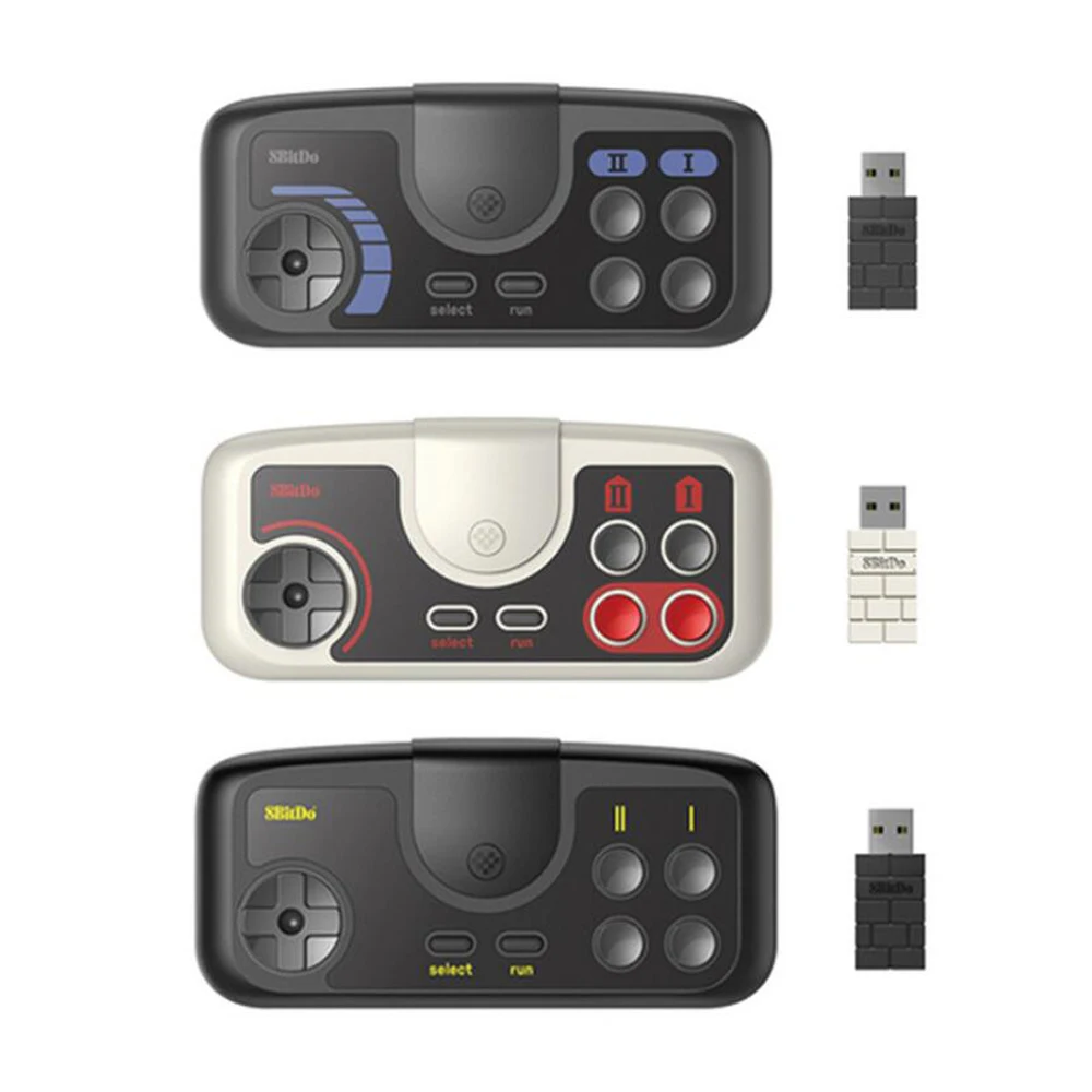 Беспроводной геймпад 8bitdo PCE Core 2 4G для мини-ПК CoreGrafx Mini TurboGrafx-16 | Электроника