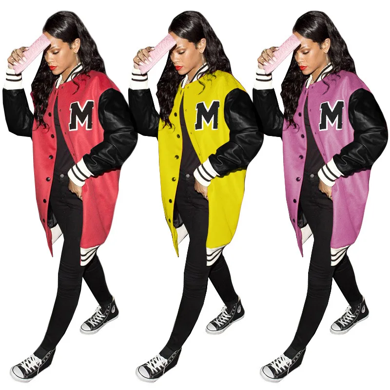 Women's jackets, European and American spring and autumn women's fashion trends, personality loose casual jacket jacket women s 5xl new fashion men s european and american personality suit singer men s stamping flash diamond suit performance suit set