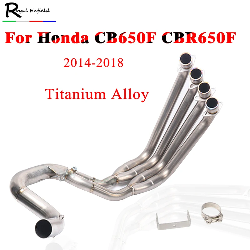 CBR 650 передний ряд боковой Tntact титановый сплав для Honda CBR650F CBR650 CB650F- мотоцикл полный выхлопные системы трубы
