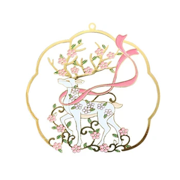 

Literature And Art Classical Chinese-style Metal Bookmark Creative Hipster Students Creative Gift Sika Deer Bookmark