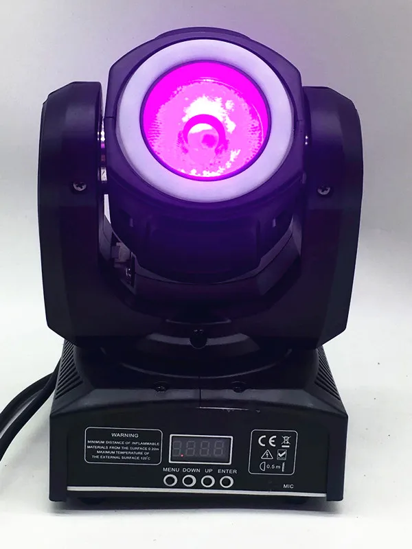 

Led beam light Moving head light with 4 colors with DMX Magic Circle for wedding Church night Club event lights
