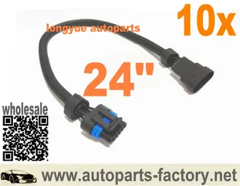 

longyue 10pcs GM 5-Wire MAF Extension Harness for LS2