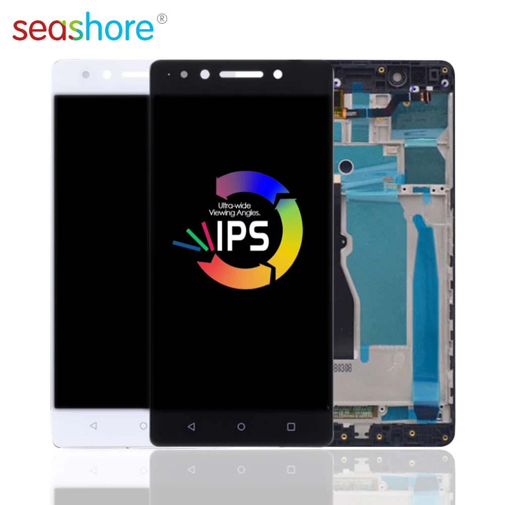 

ORIGINAL For LENOVO K8 Note LCD Touch Screen Digitizer Assembly For Lenovo K8 Note Display with Frame Replacement XT1902-3 LCD