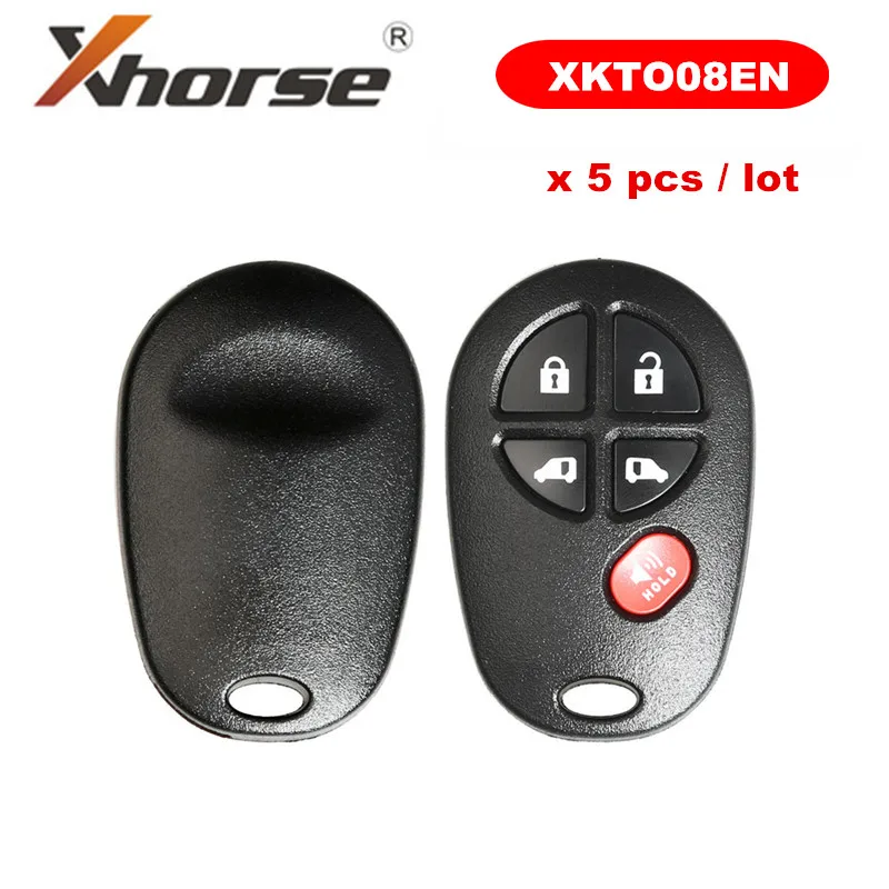 Универсальный пульт дистанционного управления XHORSE XKTO08EN 5 кнопок инструмент для