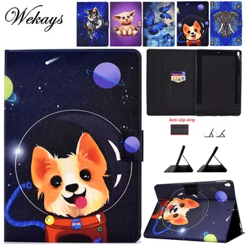 

Wekays Cover For Coque Apple IPad Air 3 2019 3rd Gen 10.5 inch Cartoon Dog Leather Case For IPad Pro 10.5 inch 2017 Cover Cases