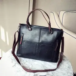 Сумка из кожи "сафьян" EBay Cross Border Bag Европа и Америка алиэкспресс Лидер продаж модные сумки через плечо для женщин