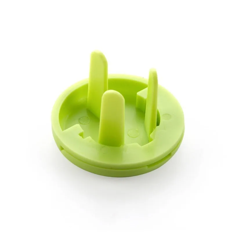 green2 Защита для детей, защита для детей, защита от удара электрическим током, заглушки, защитная крышка, анти-шок, электрическая розетка - Цвет: green2