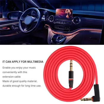 

3.5mm 3 Pole Coaxial Male to Male Record Car Aux Audio Cord Headphone Connect Cable Non-Shielded Connector A/ B Jack